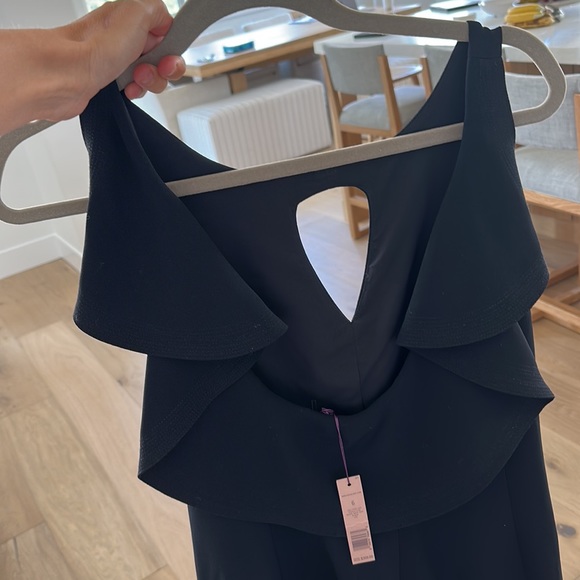 Rachel Roy black dress with beautiful swooping back - Picture 2 of 5